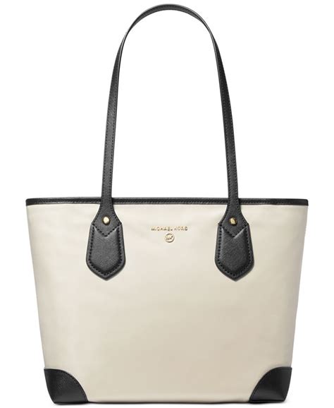 michael kors eva nylon tote|Michael Kors Eva Small Top Zip Tote .